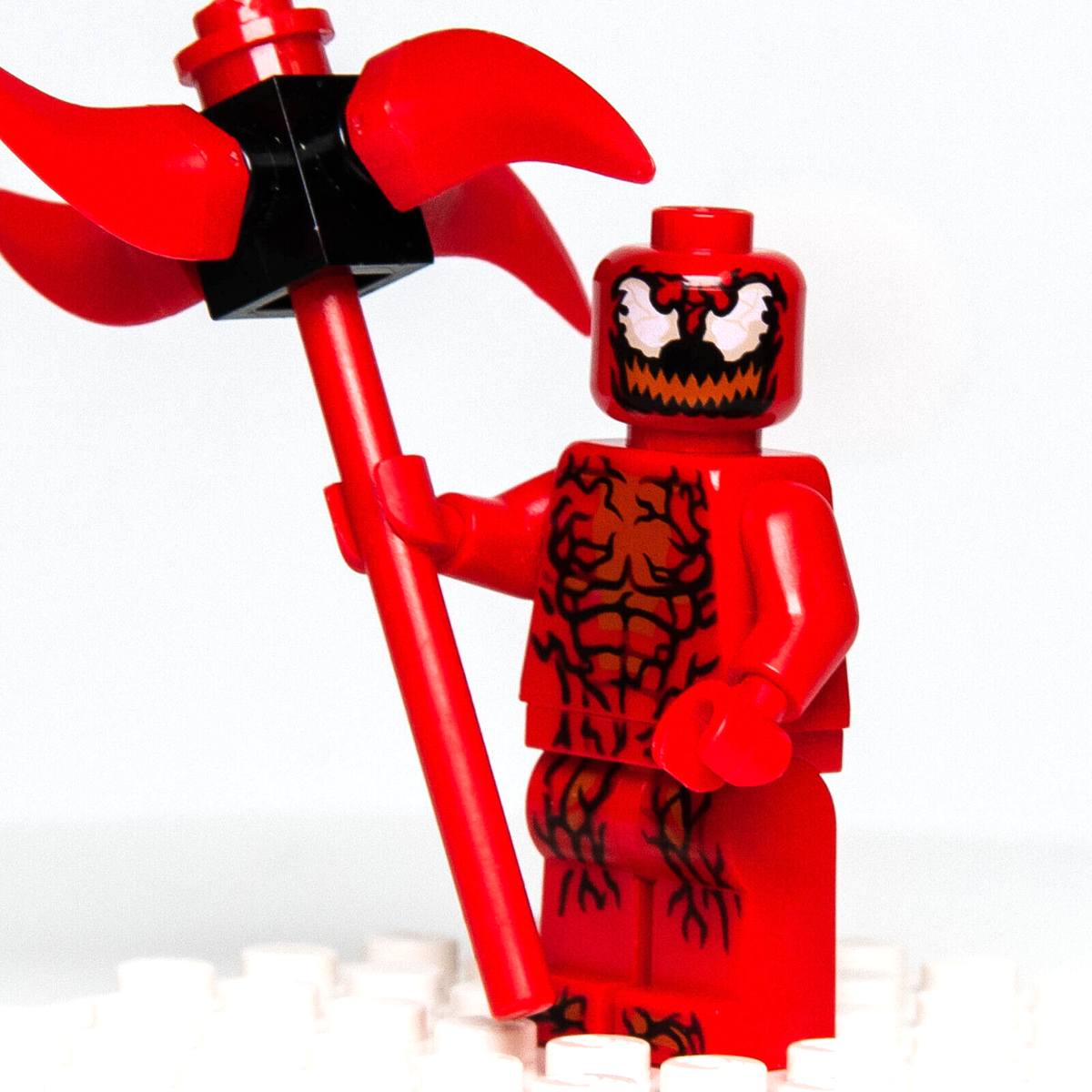 Rancid Hooligans 赤色スプラッター 12インチシングル LEGO Spider-Man Minifigure - Carnage with staff (sh632) 76163