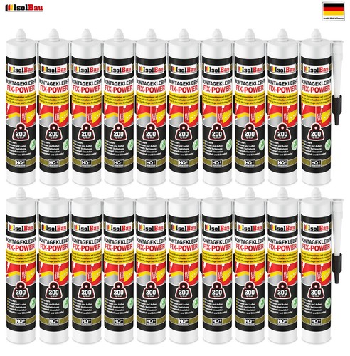 Montagekleber FIX-POWER Baukleber 1 - 60 x 480g Kartusche Qualität 200kg / 10cm - Bild 11 von 15