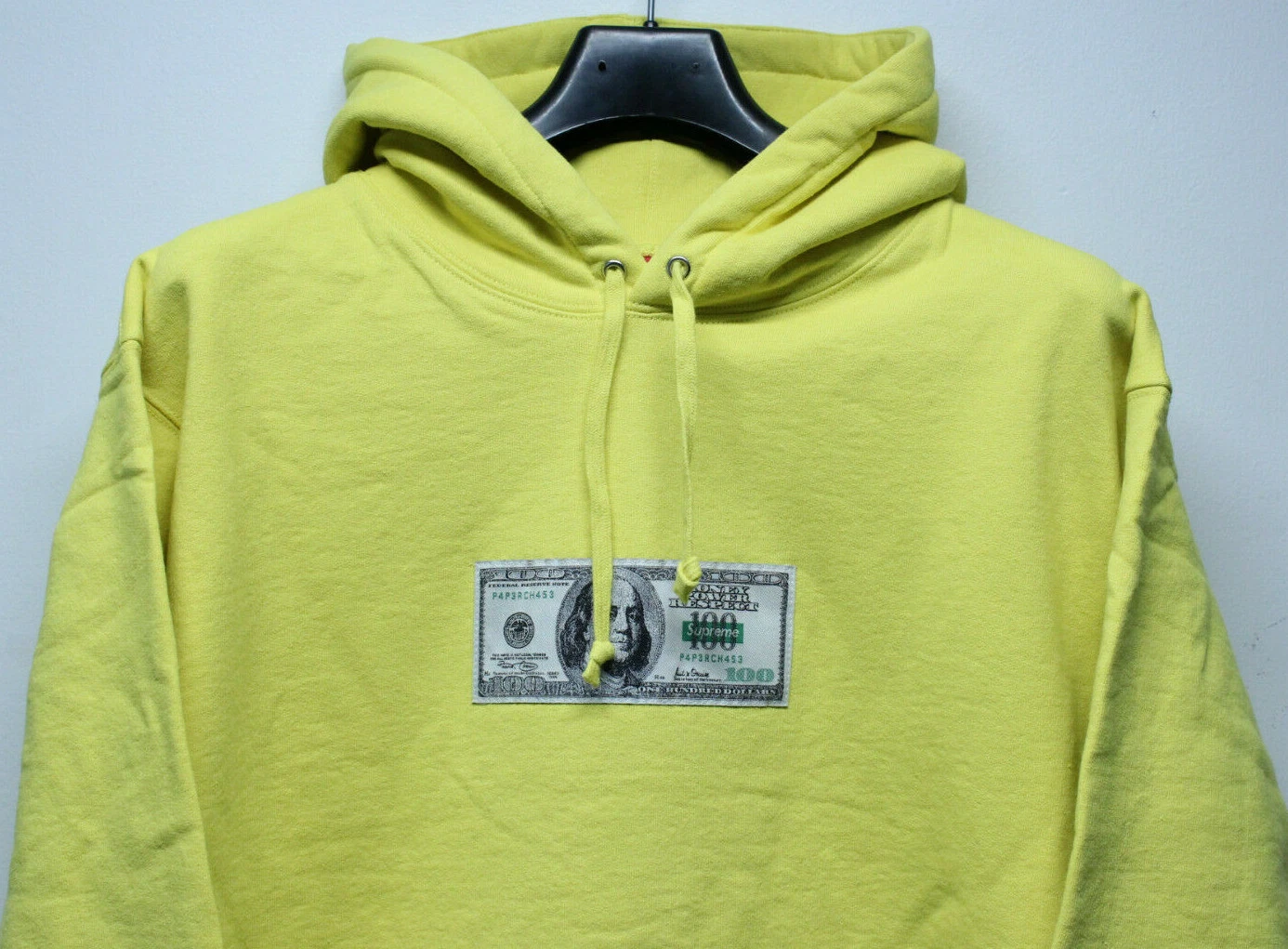 Sweat shirt à capuche citron à capuche Supreme Franklin pour hommes taille grande SS20 neuf
