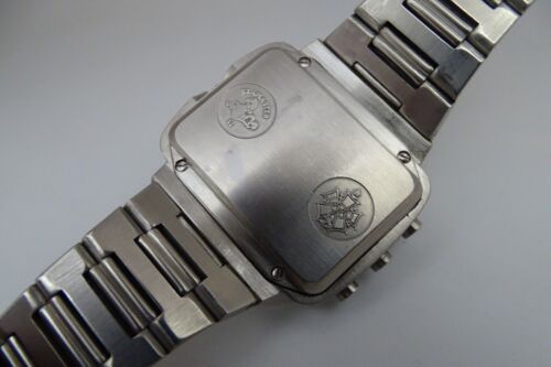 Omega Seamaster Crono-Quarzo Custodia e Bracciale Completo Acciaio 196.0052 Vintage - Foto 8 di 17