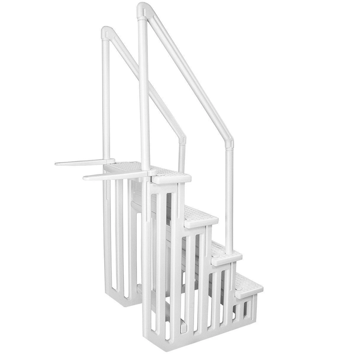 Deluxe A-Frame Above-Ground Swimming Pool Ladder - Thumbnail 3