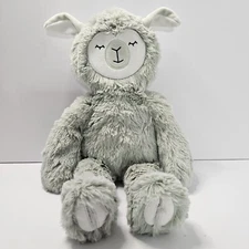 14" Slumberkins Seafoam Green Alpaca Llama Kin Cuddly Plush Stuffed Animal