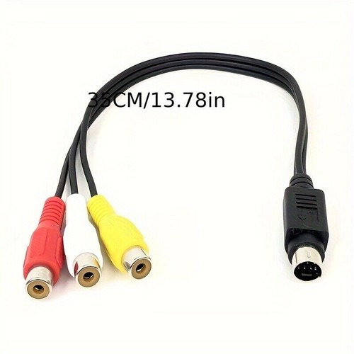 Elgato Game Capture HD Composite Video Stereo Audio AV S-video RCA Cable Adaptor - 第 2/6 張圖片