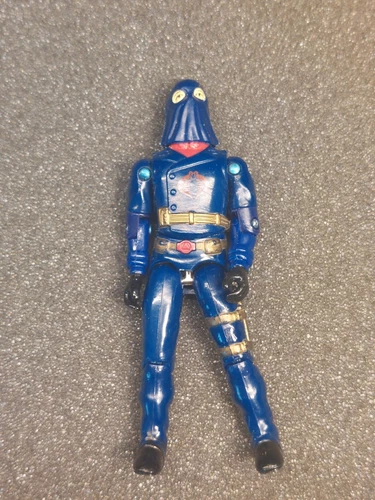 Vintage 1984 Hasbro GI Joe Hooded Cobra Commander Action Figure