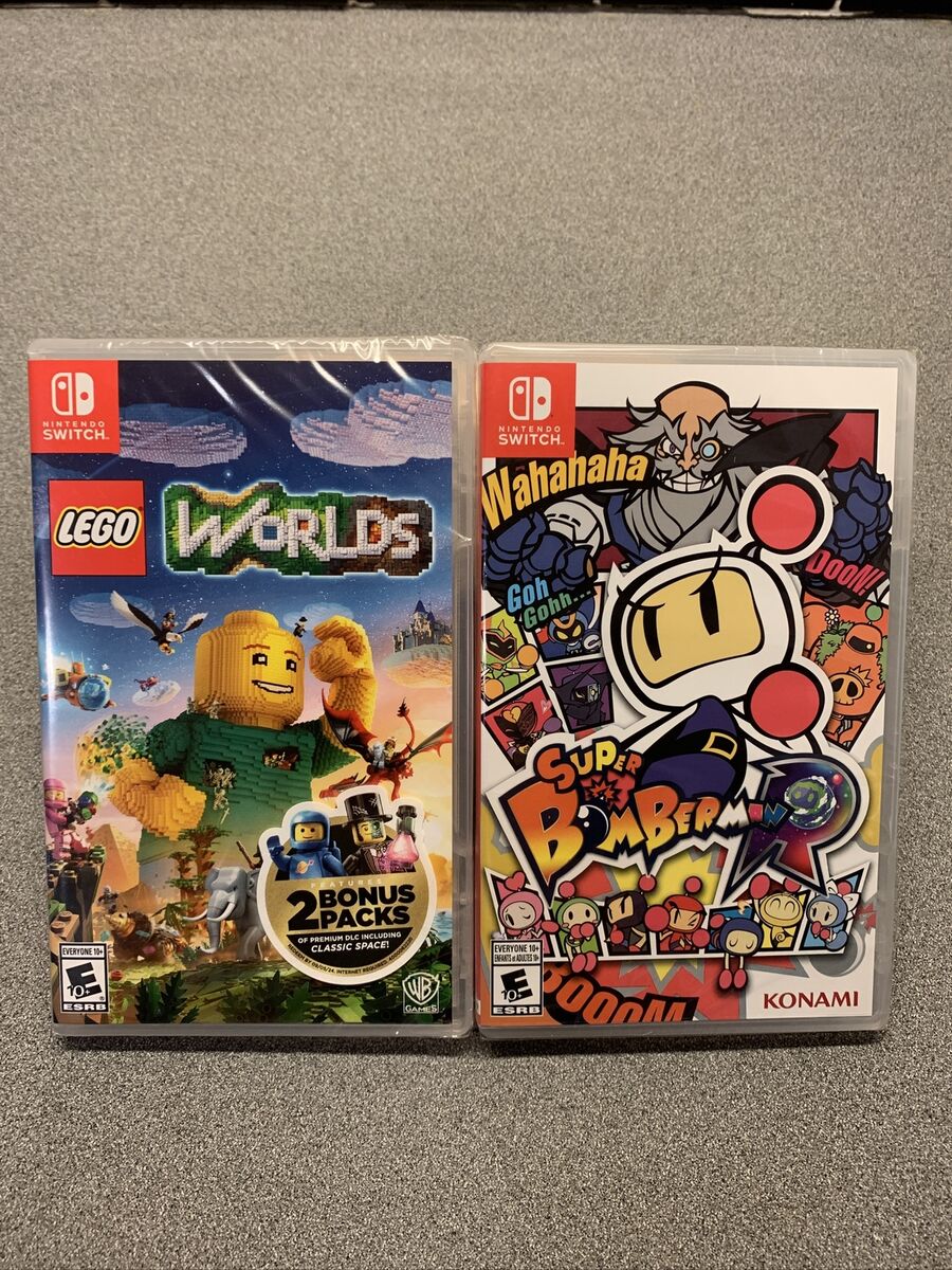 Super Bomberman R jogos nintendo switch game deals 100% original