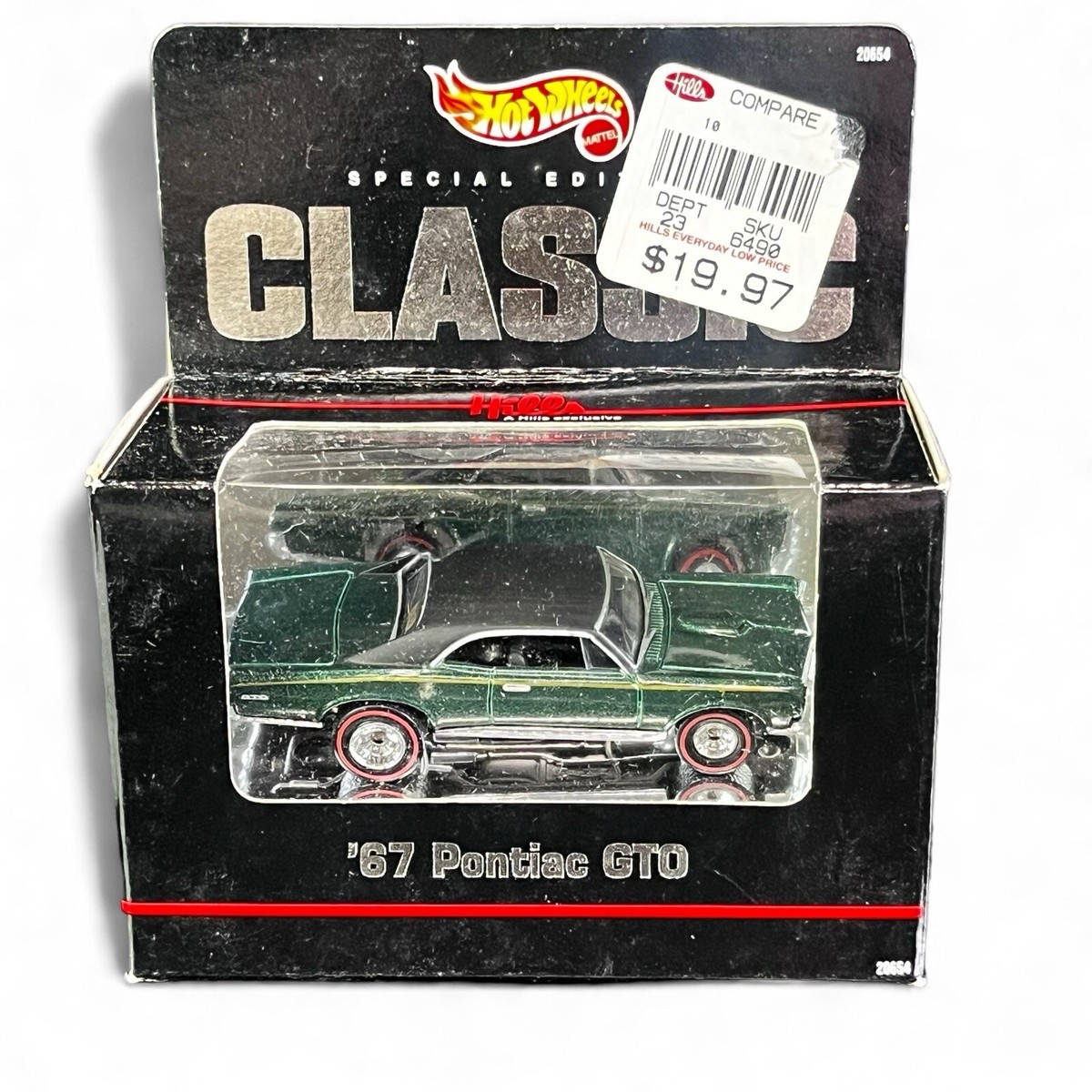 67 Pontiac GTO 1998 Hot Wheels Special Edition Classic Hills