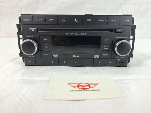 克莱斯勒dodge 吉普调幅调频收音机6 盘mp3 Cd Dvd 播放器带aux ai 原始设备制造商 Ebay