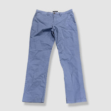  70 Tommy Hilfiger Men's Blue TH Flex Custom Chino Pants 32W/32L