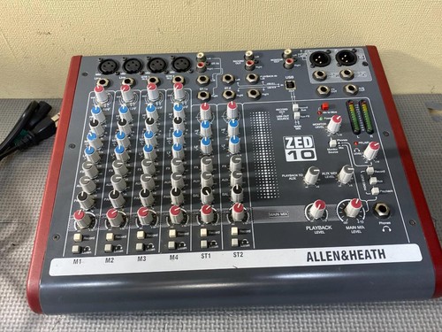 ALLEN & HEATH ZED 10 Portable Mixer USB Audio Interface Effects Mixing Board - Picture 2 of 2