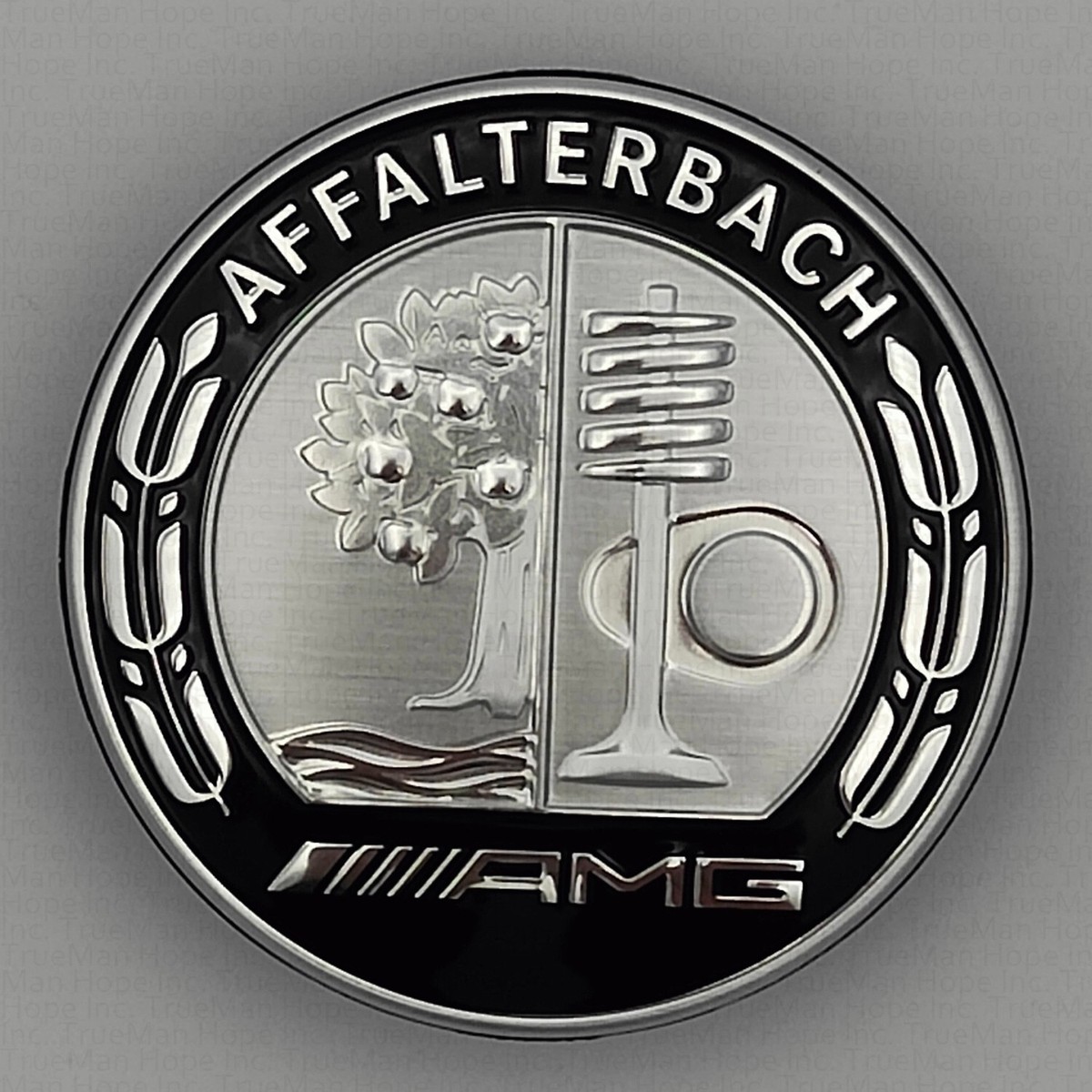 マークアンドロナ　プルオーバー Genuine Mercedes-AMG Affalterbach X167 Engine Hood Emblem / Badge