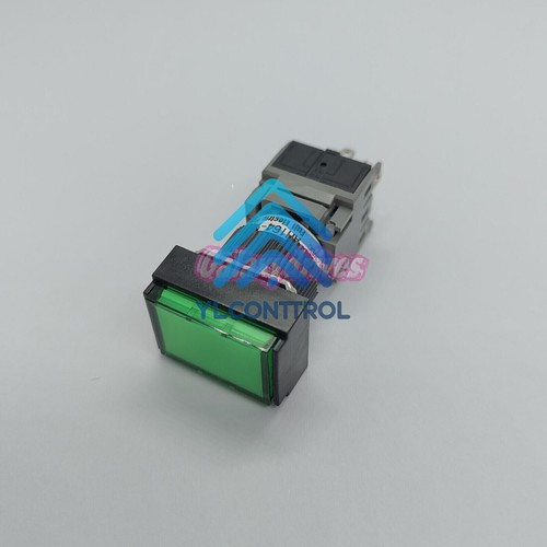New Fuji Green Illuminated Button AH164-TL AH164TL (1Pcs) - Picture 7 of 7