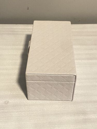 Pandora Schmuckkästchen Organizer Aufbewahrung grau mit Spiegel 7"x3,5"x3" - Bild 10 von 12