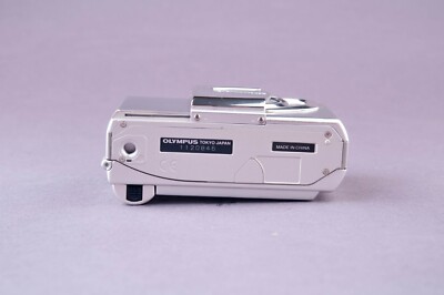 Olympus MJU V Quartz Date 35mm Point & Shoot Film Camera | Silver