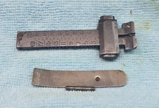 Soviet Mosin Nagant 91/30 Rear Sight , Leaf, and Pin ( MN-29B)