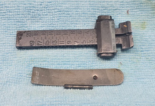 Soviet Mosin Nagant 91/30 Rear Sight , Leaf, and Pin ( MN-29B)