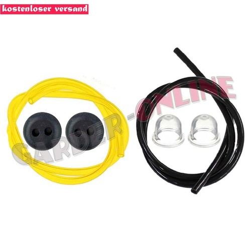 2x rubber gasket gas tank rubber stoppers for ATIKA HB 60 hedge