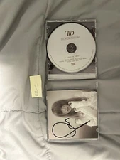 Taylor Swift The Tortured Poets Department CD & Hand Signed-Broken Case