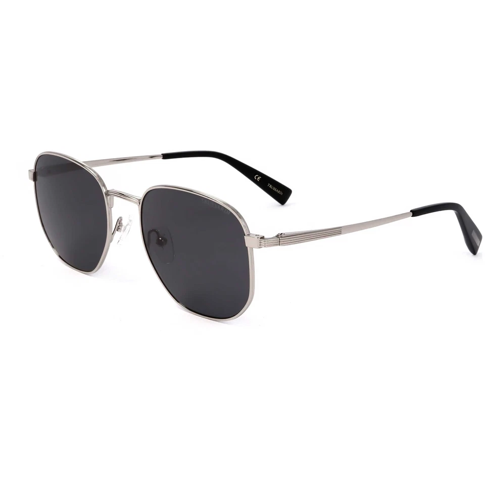 Gafas de sol Trussardi plateadas 55 mm para hombre STR3009S-003AS-55