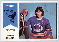 WAYNE DILLON RC 1974-75 O-PEE-CHEE WHA 74-75 NO 3 VGEX             46532