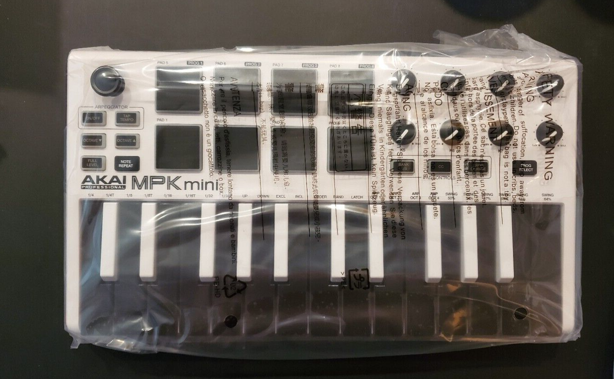 Akai Professional MPKMINIWHITE MKII Compact Keyboard and Pad