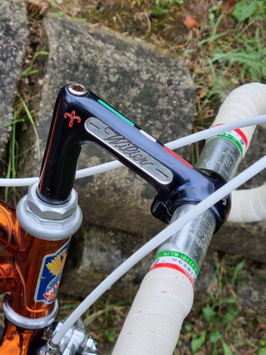 WILIER TRIESTINA RAMATA Italian vintage Steel BIKE size 48 X 48 campagnolo SR - Foto 9 di 19