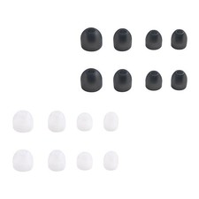 8 Pairs Earbud Tips Set Silicone Replacement Earphone Accessories