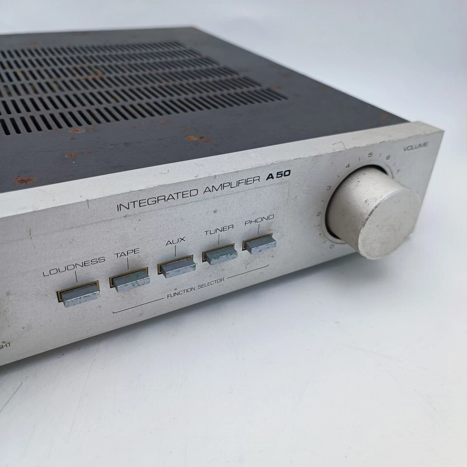 Amplificador integrado Telefunken A50 HIFI 3003-471523 220W 50Hz áudio vintage - Imagem 4 de 4