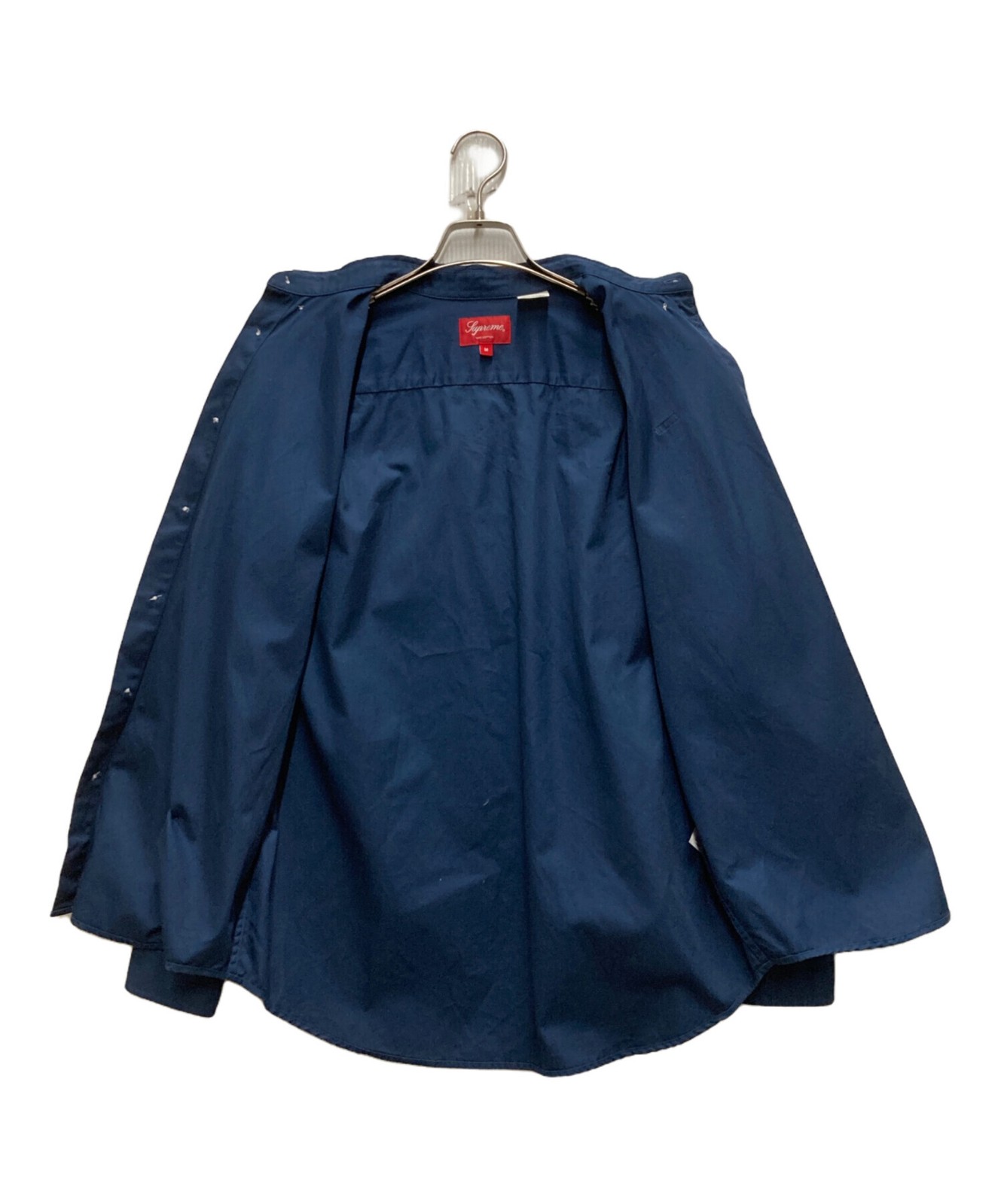 SUPREME Small Box Logo Shirt Size: M Navy Men thumbnail 3