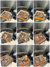 2025womens handbag SET gift box +samll wallet +scarf++ lipstick case