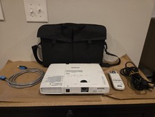 Epson PowerLite 1771W LCD Projector Combo w/Remote, Bag, And Power Cord