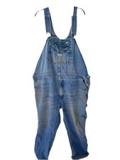 vintage mens overalls Liberty 48x32 distressed