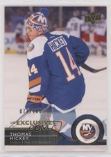 2014-15 Upper Deck UD Exclusives 71/100 Thomas Hickey #126 z7j