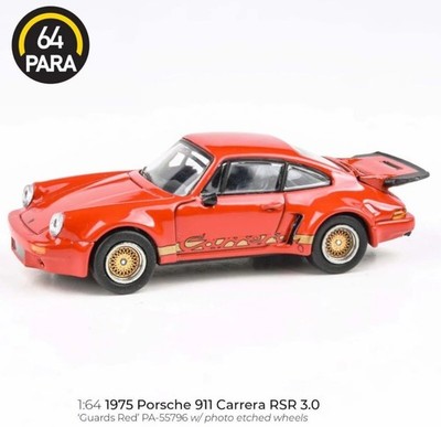 PORSCHE 911 Carrera RSR 3.0  - Guards red - Para64 1:64