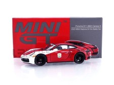 MINI GT 1/64 - PORSCHE 911 (992) CARRERA S SAFETY CAR IMSA DAYTONA - 2023 MGT006