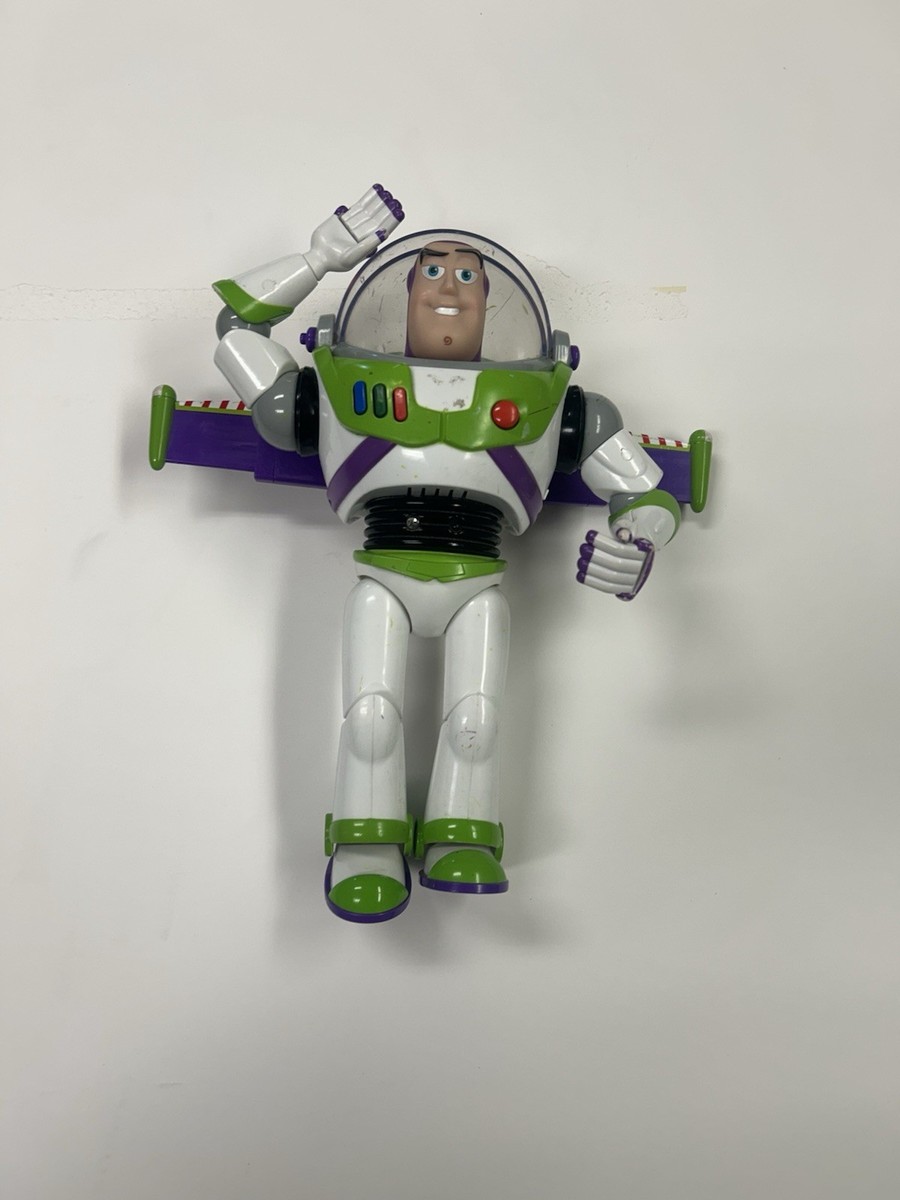 Vintage Disney Pixar Toy Story Buzz Lightyear Talking Figure 12