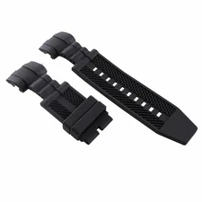26MM RUBBER STRAP BAND FOR INVICTA RESERVE JASON TAYLOR 14071 BOLT ZEUS BLACK