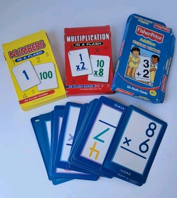 Flash Cards for Kids Number Addition Multiplication Flash Cards