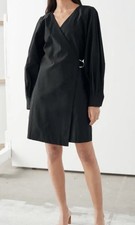 & Stories Women's Dress black little dress kimono