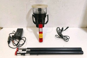 Solo 460-001 Cordless Heat Detector Tester Kit |2x 770-001 3000mAh Battons &PSU