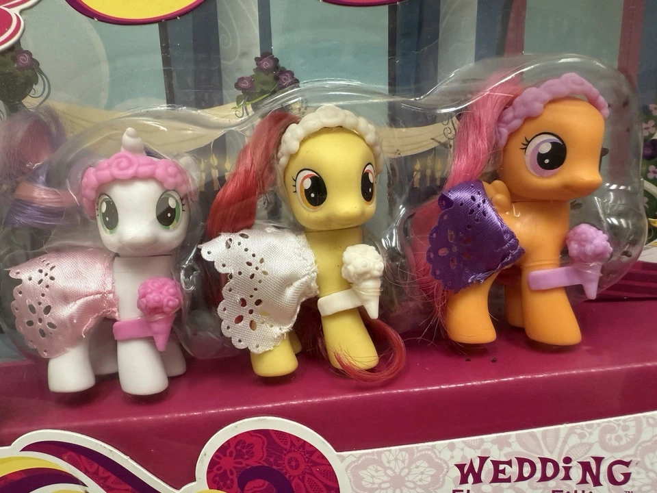 My Little Pony Wedding Flower Fillies Sweetie Belle Scootaloo Apple Bloom - Image 3 of 4