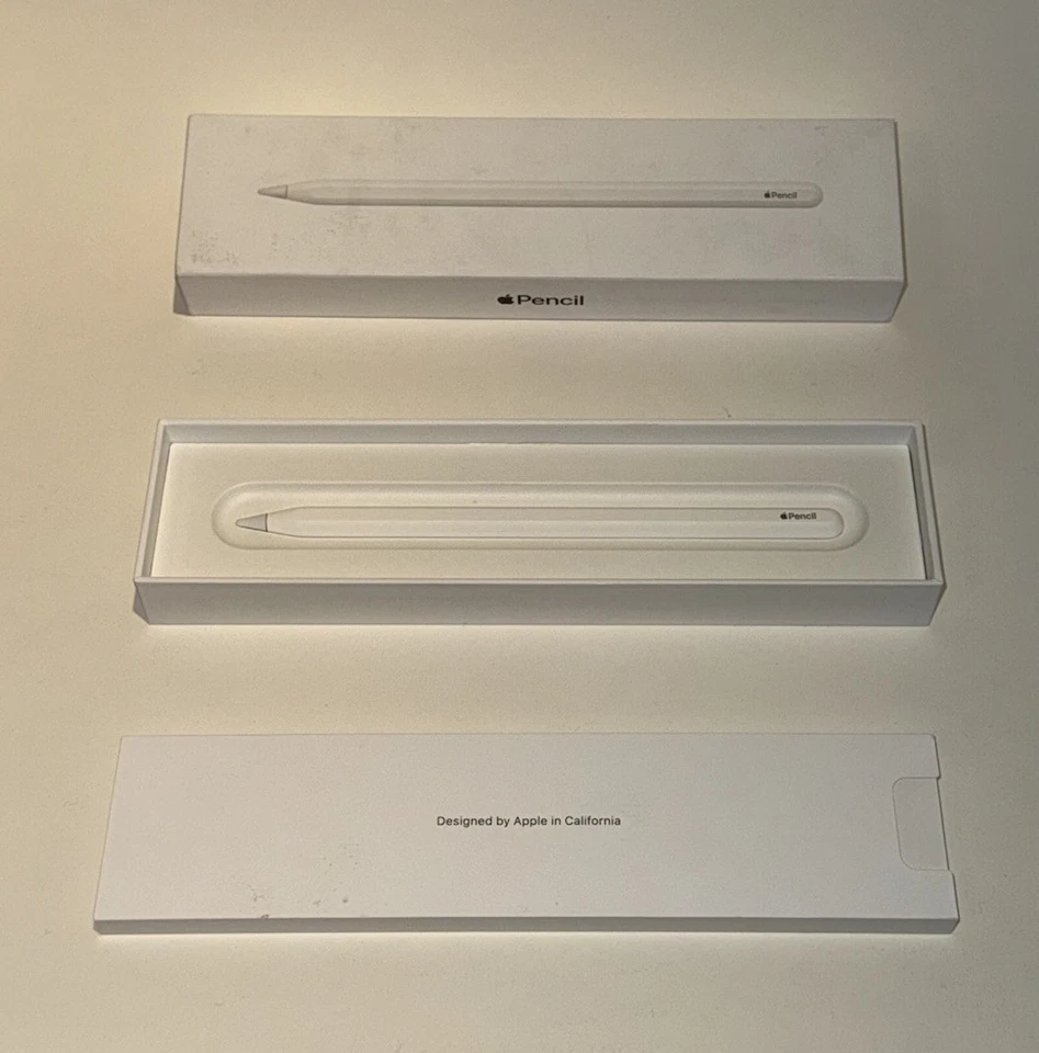 Apple Pencil 2nd Generation Stylus for iPad - White Wireless Charging MU8F2AM/A - Image 2 of 4