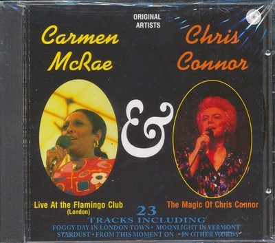 Carmen McRae - Live At The Flamingo Club, Chris Connor - The Magic [1994 New CD]