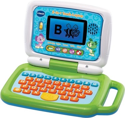 VTech 2-in-1 Touch-Laptop   Lerncomputer und Touch-Tablet zum Lernen von