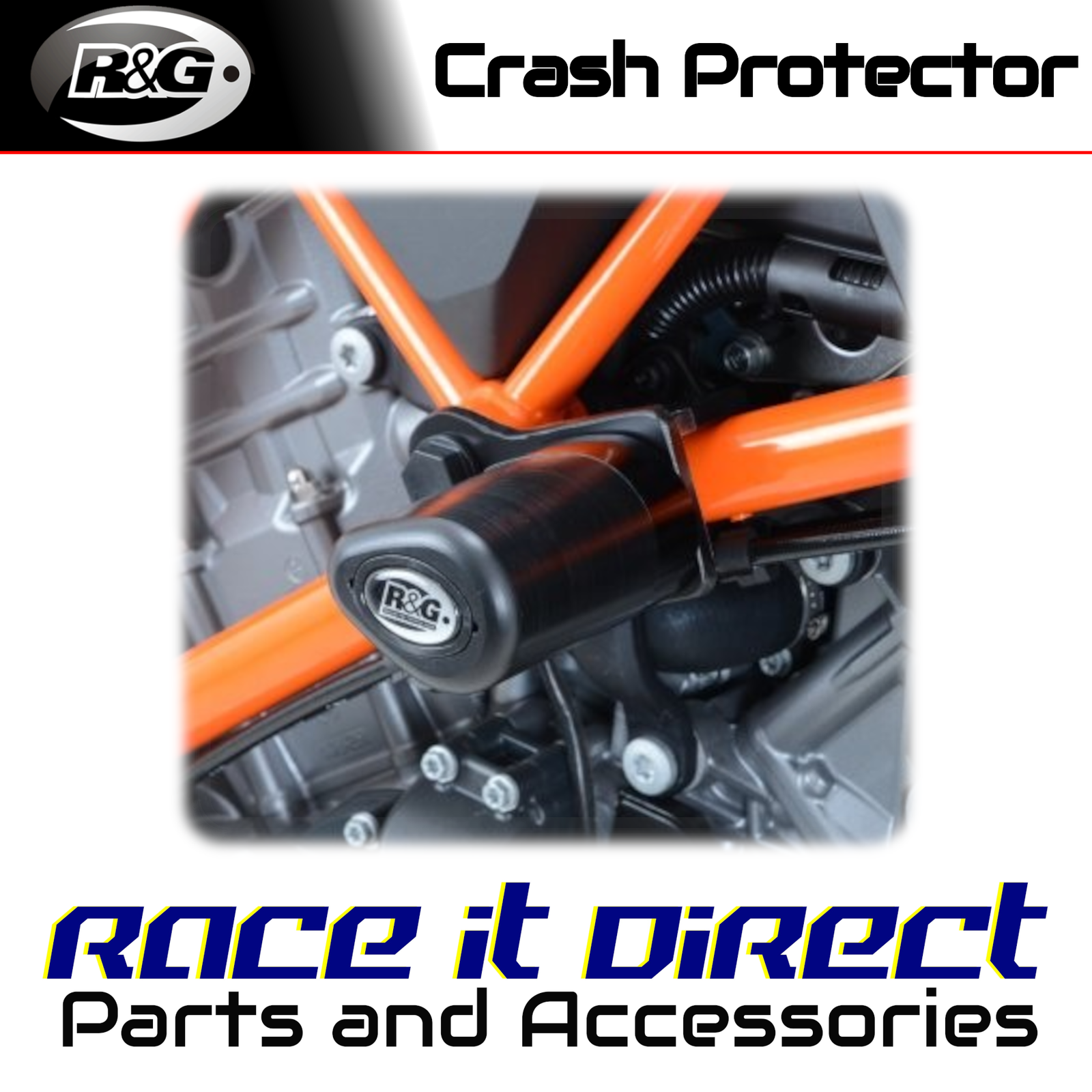 Crash Protectors for KTM 1290 Super Duke R 2014-2019 Aero R&G