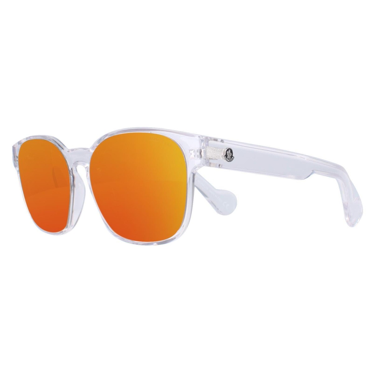 サングラス Moncler Sunglasses ML0086 26U Mirror Clear Flat Frame Moncler Sunglasses ML0086 26U Clear Orange Mirror | eBay