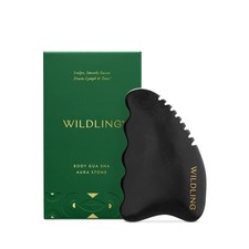Wildling Aura Stone Gua Sha Body I Massage to Tighten, Tone, Sculpt Smooth...