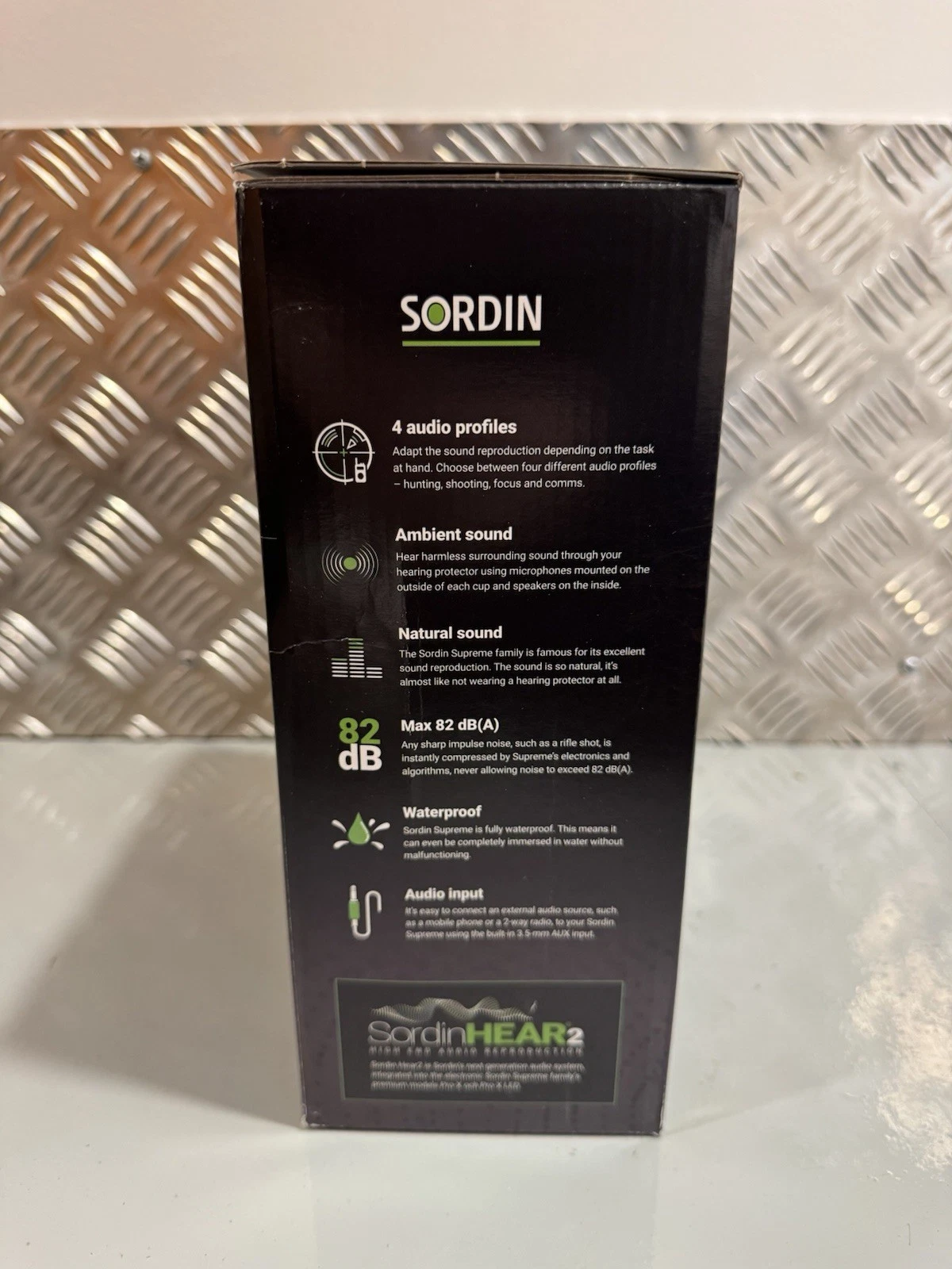 Sordin Supreme Pro-X Headband Green Camo Headset 75302-X-G-S Brand New 5