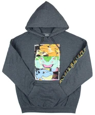 Pokemon Distortion Box Men's Hoodie, Charcoal Heather