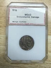 1916 Buffalo Nickel 🔥 Encapsulated 🔥 Early Type Coin • Great Eye Appeal