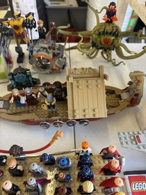 Massive LEGO Marvel Lot Sets, Mini Figures, Manuals, Extras Estate Collection